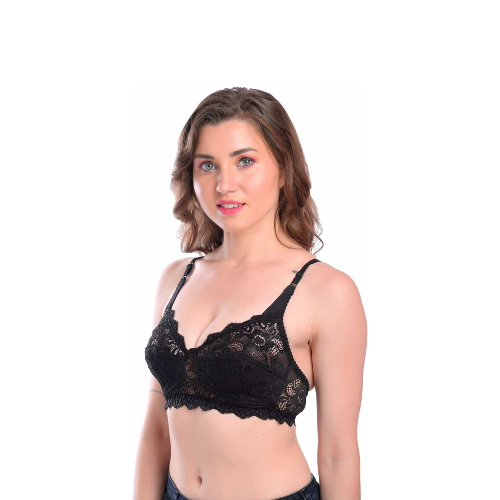 Premium Fancy Full Coverage T-Shirt Bra – Carrot, Non-Padded, Non-Wired (28B–36B)