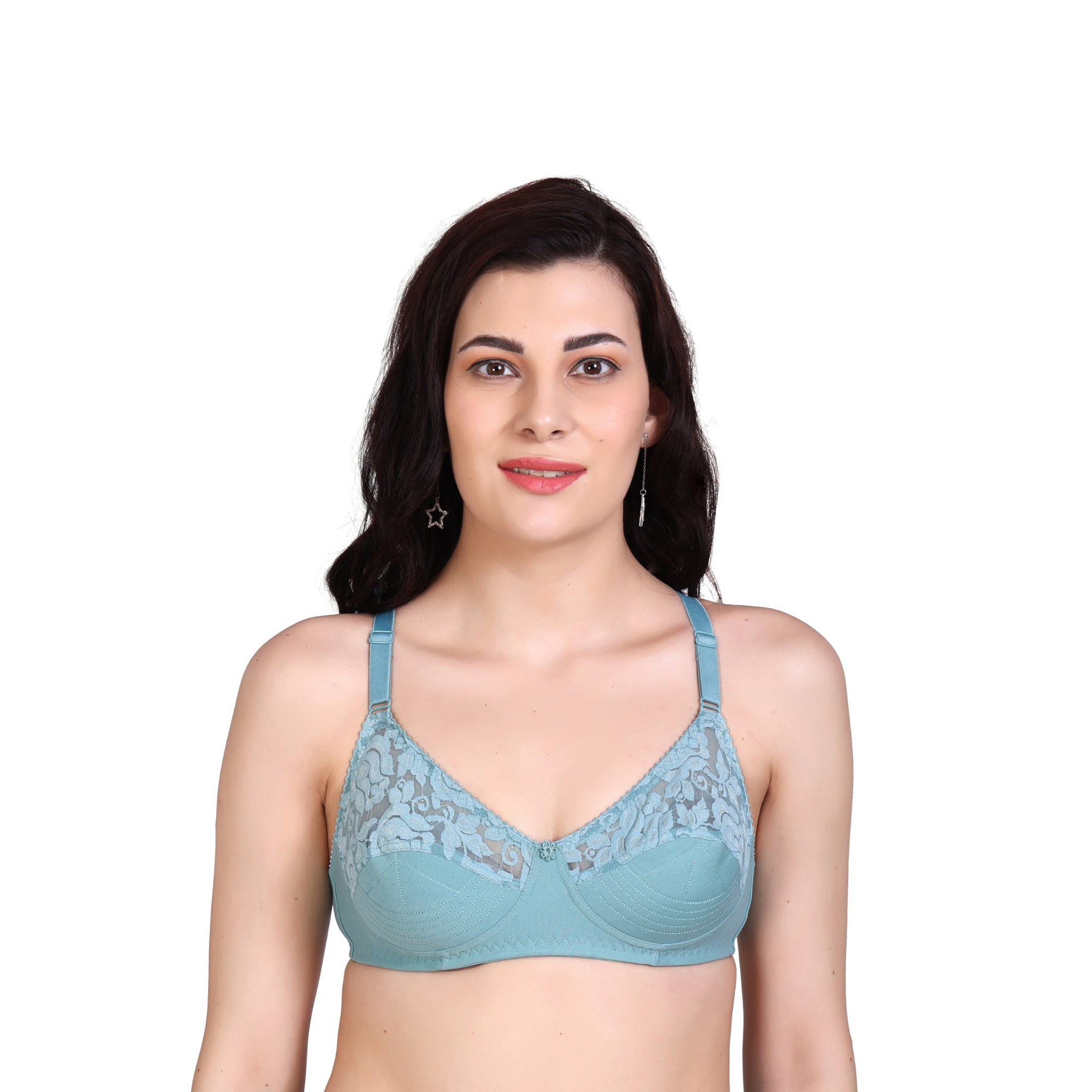 Premium Seamed Full Coverage Bra for Women & Girls- Pack of 1