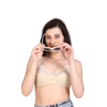 Premium Seamed Full Coverage Bra Skin Nude Non-Wired Everyday Support - Teenplus