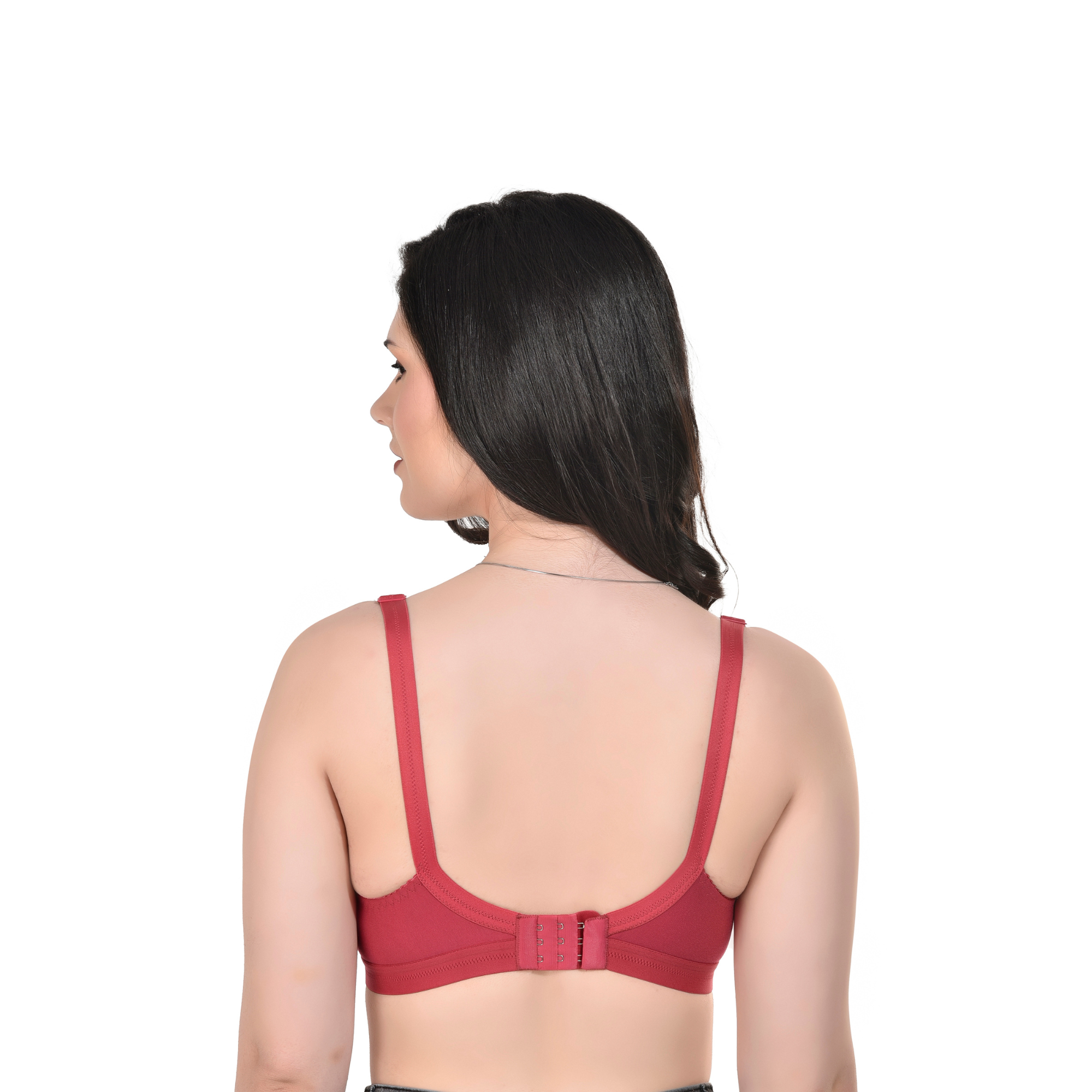 Premium Seamless Moulded Bra Skin Beige Full Coverage Everyday Wear - Teenplus