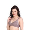 Premium Seamed Full Coverage Bra Mauve Mouse Non-Wired Everyday Support - Teenplus