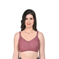 Premium Seamless Moulded Bra Onion Pink Full Coverage Everyday Wear - Teenplus