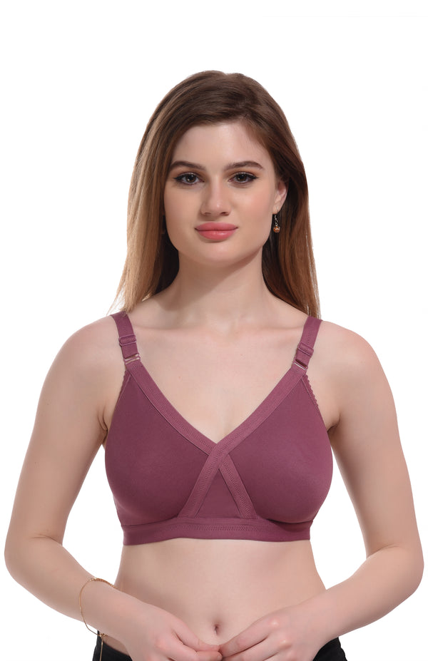 Premium Seamless Full Coverage Bra for Women & Girls- Pack of 1