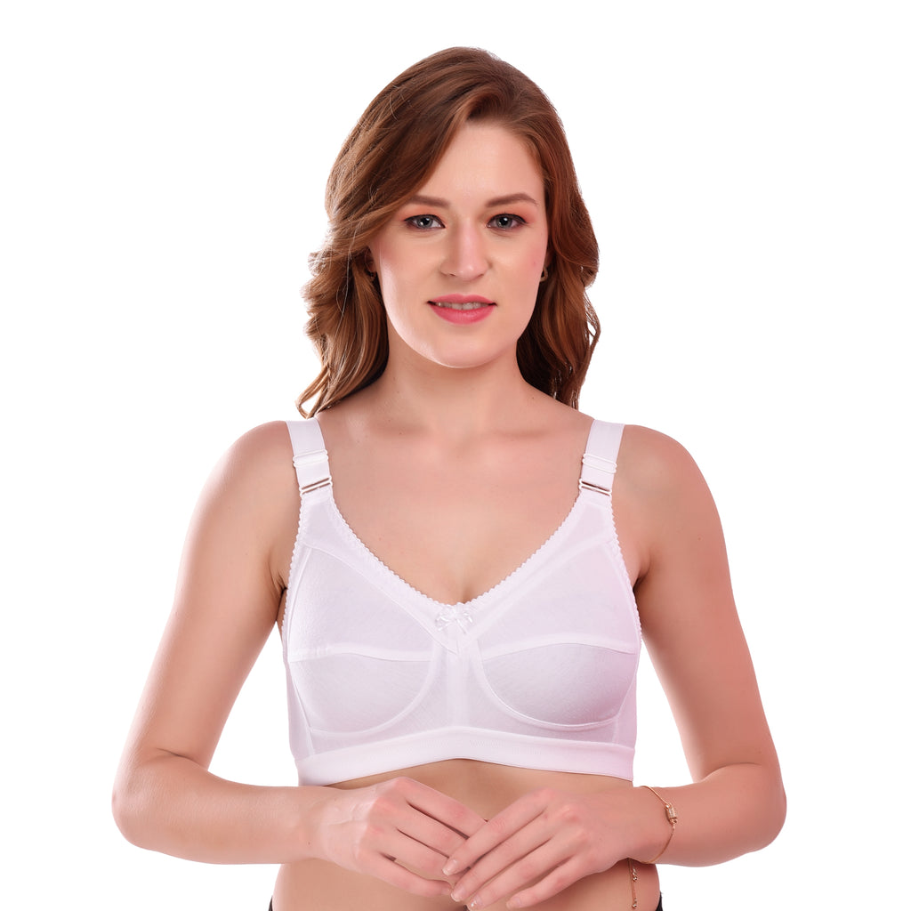 Comfortable Full Coverage Bra for Heavy Bust- Pack of 3