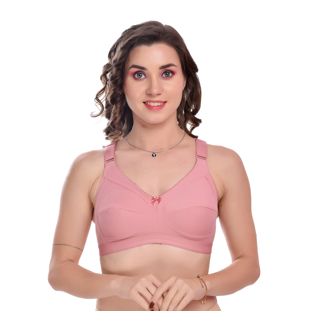 Comfortable Full Coverage Bra for Heavy Bust- Pack of 3