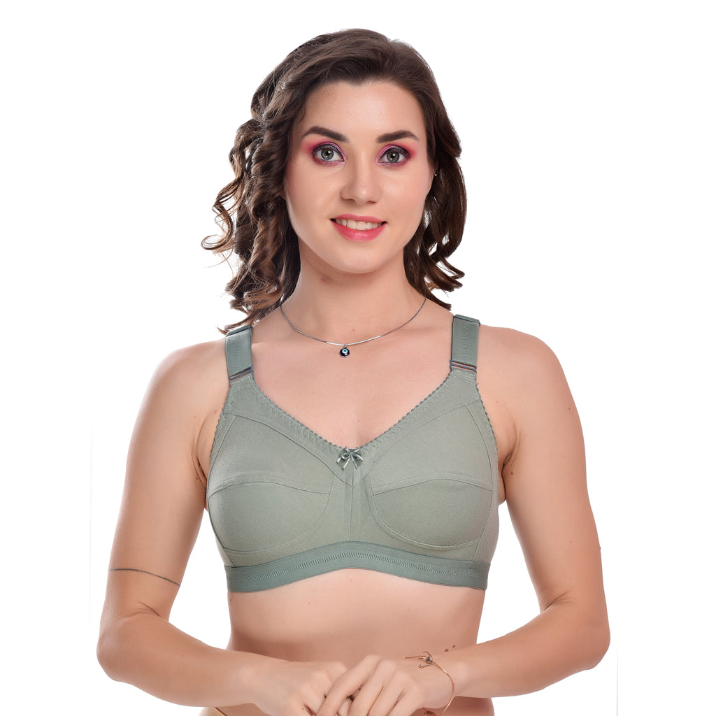 Comfortable Full Coverage Bra for Heavy Bust- Pack of 3