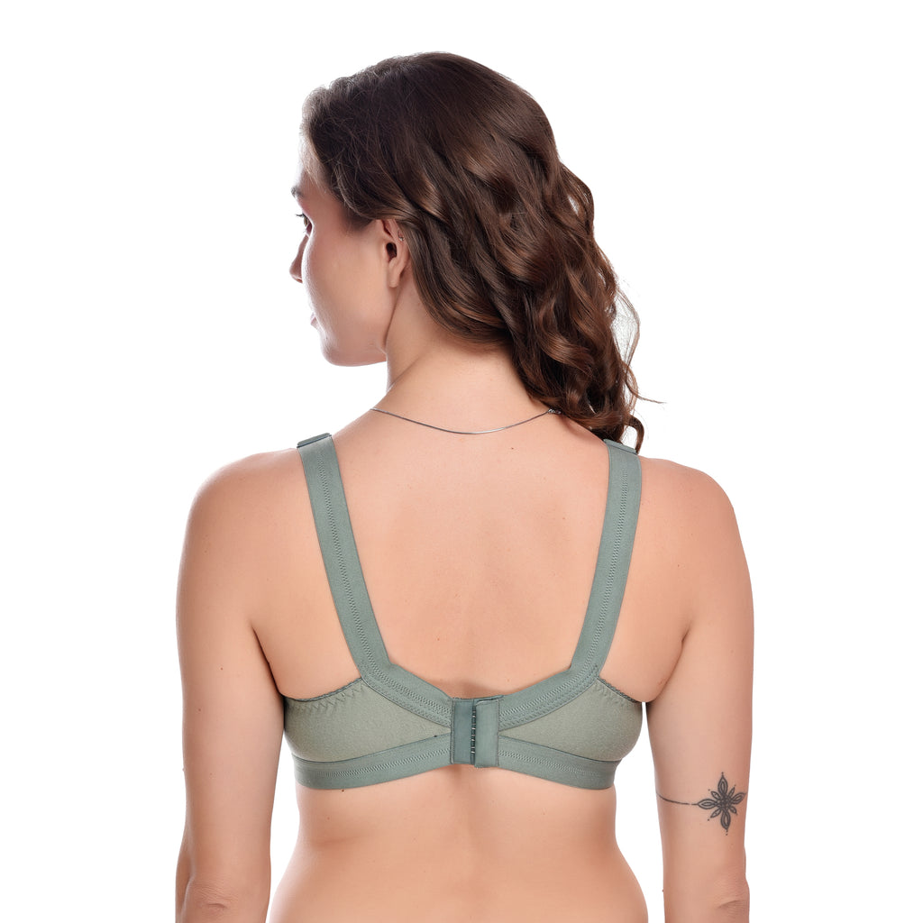 Comfortable Full Coverage Bra for Heavy Bust- Pack of 3